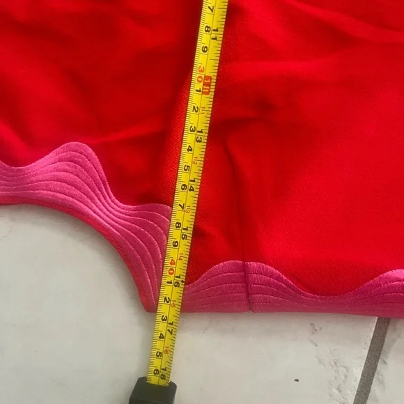 Trina Turk Enjoyable Red Hot Dress size 2 - Picture 10 of 10